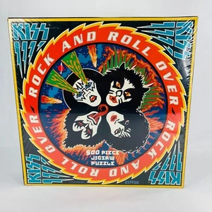 SUNSOUT - KISS - BANDA DE ROCK--ROCK AND ROLL OVER--PUZZLE DE 500 PIEZAS (Sellado) - Imagen 1 de 9