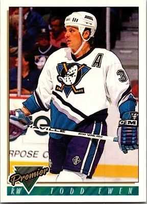 1993-94 Topps Premier - Todd Ewen #369 - Image 1 of 2