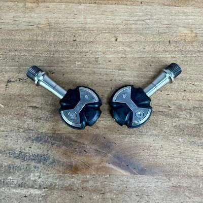 Pedales de bicicleta de carretera Speedplay Zero titanio husillo sin clip 162 g Foto 1 de 4