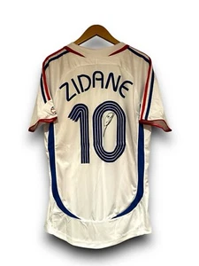 Zinedine Zidane Signed France Shirt Jersey With Video Proof And COA - Picture 1 of 5