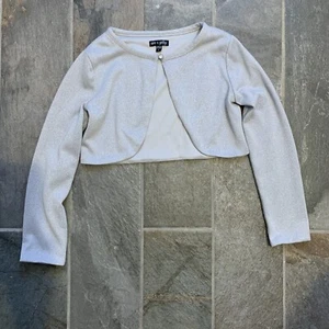 Ava & Yelly Silver Shrug, Size L - Picture 1 of 3