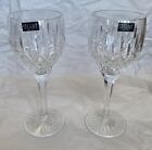 Stuart Crystal Shaftesbury Large Wine Glass Pair Perfect Condition
