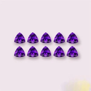 6 mm EINZIGARTIG 10 Stck. Billion 100 % NATÜRLICHER LILA AMETHYST LOSE EDELSTEIN - Bild 1 von 3