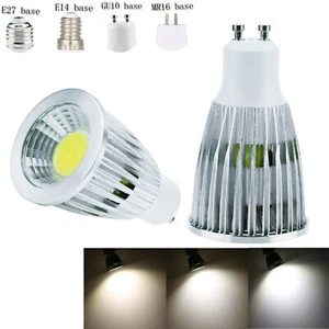 12W Dimmable 12V 24V LED Spotlight Bulbs E27 E14 GU10 GU5.3 MR16 6W 9W Lamp AU - Picture 1 of 11