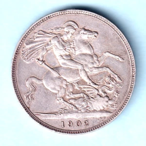 Great Britain. 1902 Edward VII - Crown..  gVF - Part Lustre - Picture 1 of 2