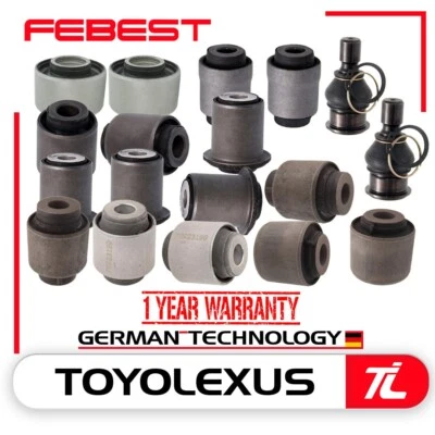 JUEGO COMPLETO DE BUJE DE BRAZO DE CONTROL TRASERO Y RÓTULA PARA NISSAN PATHFINDER 2013-2020 Foto 1 de 2