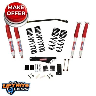 Skyjacker JK35BPHLT 3.5-4" Kit Elevador de Suspensión de Viaje Largo Doble Velocidad 2 Puertas Hidro Foto 1 de 2