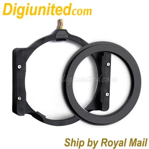 Zomei Upgrade 100mm Filter Holder for Cokin Z Hitech Lee + 77-77mm metal Ring UK - Picture 1 of 7