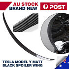 Fit Tesla Model Y Spoiler Wing Car Rear Spoile Tesla Accessories Gloss Carbon