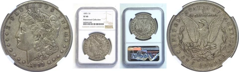 1893 Morgan Dollar NGC XF-40 Cover