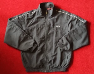 Marineblaue Harrington-Jacke von Slazenger für Jungen mit weißem Besatz – Größe 11-12 Jahre - Bild 1 von 10