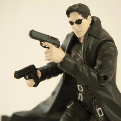 THE MATRIX - Neo Figur, N2 Toys, 1. Serie (1999), o. OVP! - Bild 1 von 2
