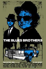 The Blues Brothers Silkscreen Movie Poster - Scrojo scarce Alamo Drafthouse
