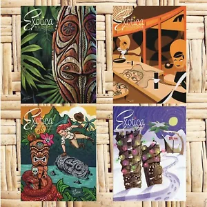 Exotica Moderne Tiki Magazine 2024 Bundle Sold Out Issues 22 23 24 & 25 - NEW - Picture 1 of 10