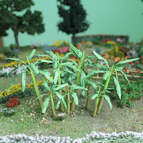 Free Shipping 15 Banana Trees O Scale 2 3/4 inches Tall # 70120 - Image 1 of 1
