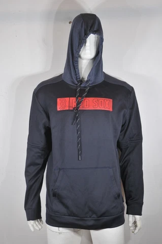 MLB Men's Red Sox Boston Hoodie XL Genuine Merchandise Blue NWT Cover