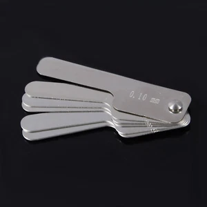 Dental Orthodontic Interproximal Reduction IPR Gauge Ruler 0.10-0.50mm Sale - Picture 1 of 6
