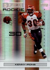 2007 Playoff NFL Playoffs Gold Holofoil Parallel #d 13/25 YOU PICK