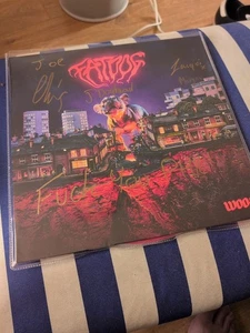 Fat Dog Woof - Signed and Personalised Limited Red Vinyl LP. - Picture 1 of 2