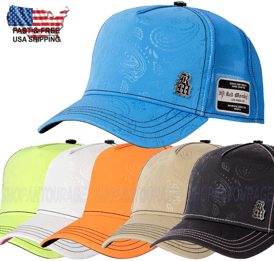 Red Monkey Fiesta Cromo` 25 Nueva Edición Limitada Unisex Trucker Sombrero Gorra RM1532 Foto 1 de 1