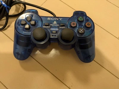 Island Blue PS2 Controller - Image 1 of 4