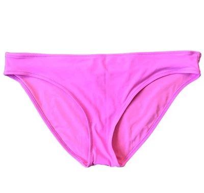 Aerie Bikini Bottoms Womens XL NWT Pink Solid Beach Tropical Travel Colorful - Image 1 of 4