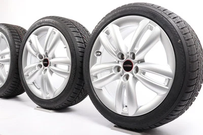 Original MINI F56 F55 F57 Winterräder 17 Zoll JCW Track Spoke 501 6855107 23485 - Bild 1 von 4