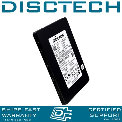 Micron MTFDDAK960TDS Dell NYTJ9 2.5in SFF 960GB Read Intensive SATA SED SSD - Image 1 of 3