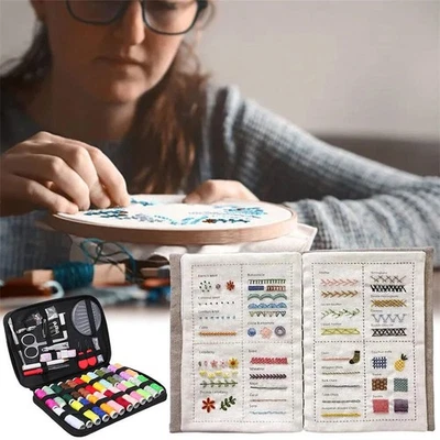 Embroidery Stitch Book Embroidery Sewing Tools Book Beginners & Enthusiasts UK - Image 1 of 4