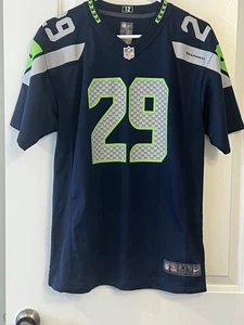 Nike Seattle Seahawks On Field Jersey Earl Thomas #29 Thomas lll Youth XL - Picture 1 of 3