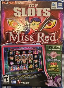 IGT Slots Miss Red (PC & Mac, DVD-ROM, 2013, NEW SEALED) - Picture 1 of 2