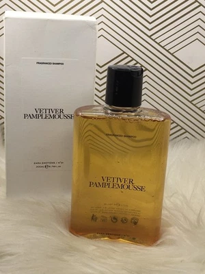 NEW ZARA VETIVER PAMPLEMOUSSE FRAGRANCED SHAMPOO 200 ML - Imagem 1 de 3