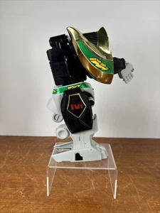 Power Rangers Dragonzord Left Side Leg Arm Part Green MMPR Vintage Bandai 1993 - Picture 1 of 8
