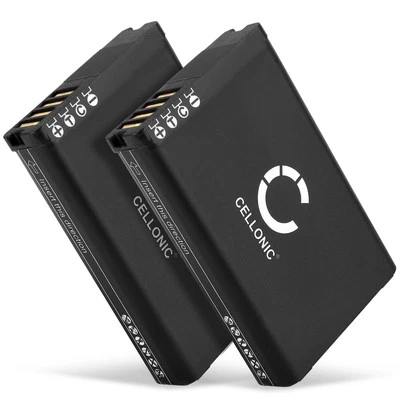 CELLONIC 2x Akku für Garmin Alpha 100 (2200mAh) Ersatzakku