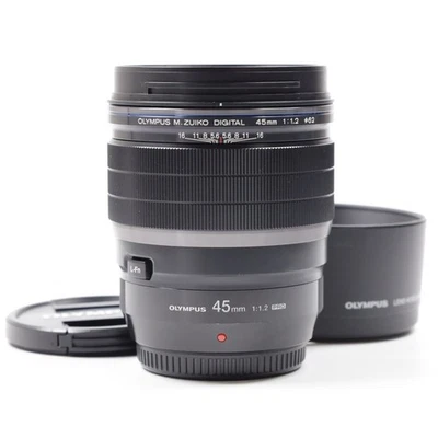 OLYMPUS M.Zuiko Digital ED 45mm F1.2 PRO para Micro Cuatro Tercios [Casi... - Imagen 1 de 4