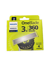 Philips Norelco OneBlade 360 Blade Replacement - 3 Piece (QP430/80)