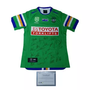 Canberra Raiders Football Club 2024 NRL Official Team Signed Guernsey - Picture 1 of 1