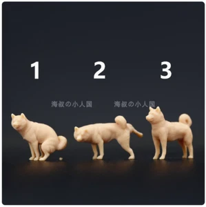 1/87 Bizarre Animal Model Shiba Inu No. 3 Miniature Scene Prop Toy - Picture 1 of 3