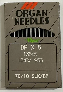Orgelnadeln DPx5 135x5 70/10 Kugelschreiber für Industrienähen 10 Stück - Bild 1 von 2
