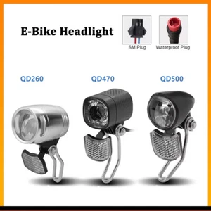 E-Bike Headlight Electric Bike Front Light 6-60V Waterproof LED Light SM/WP Plug - Bild 1 von 24