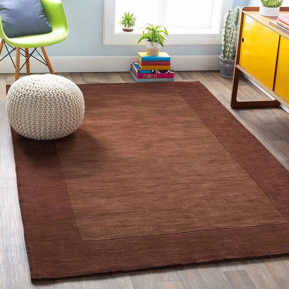 Hand Tufted Modern Design Woolen Bedroom Livingroom Hallway Handmade Area Rug - Image 1 of 1