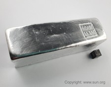 Mehr als 10 kg hochreines Indium 99,995% - 10 Barren mit mehr als 1 kg Gewicht