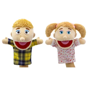 Plush Toys 2-Pc Set - Soft Stuffed Animals Toddler Learning Toys & Birthday Gift - Picture 1 of 9