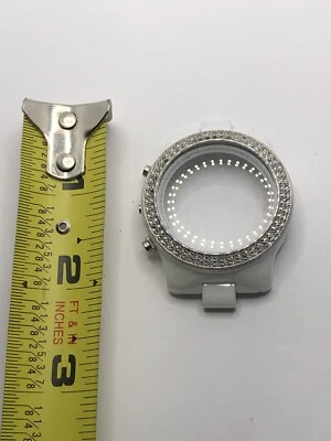 Michael Kors Watch Parts Case Only 40mm White Ceramic W/Crystal GY365 - Image 1 of 4