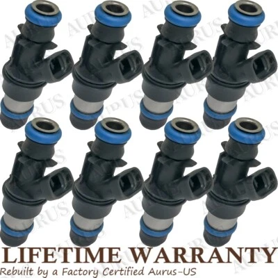 8 OEM Delphi Fuel Injectors for 2001-2006 GMC Sierra 1500 4.8L 5.3 6.0L 25317628 - Image 1 of 4