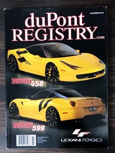 duPont Registry Magazine - November 2013 - Picture 1 of 3