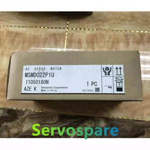 1 STCK. Neu Panasonic MSMD022P1U Servomotor im Karton ein Jahr Garantie - Bild 1 von 6