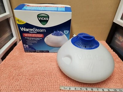 Vicks Warm Steam Vaporizer 1.5 Gallon SM/M Room Size w/ Steam Guard  - Image 1 of 4
