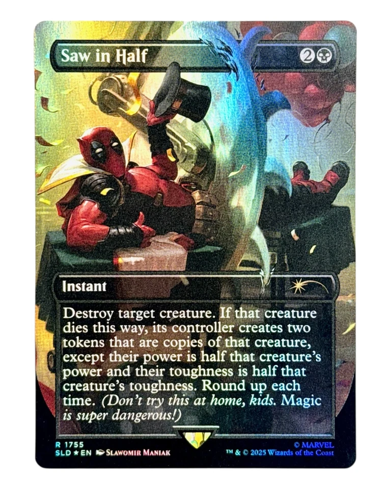 MTG | Saw in Half | Secret Lair | Deadpool | Foil | NM | EN - Bild 1 von 1