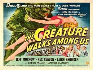 Creature Walks Among Us poster (c) : 12 x 16 : Creature From The Black Lagoon - Picture 1 of 1